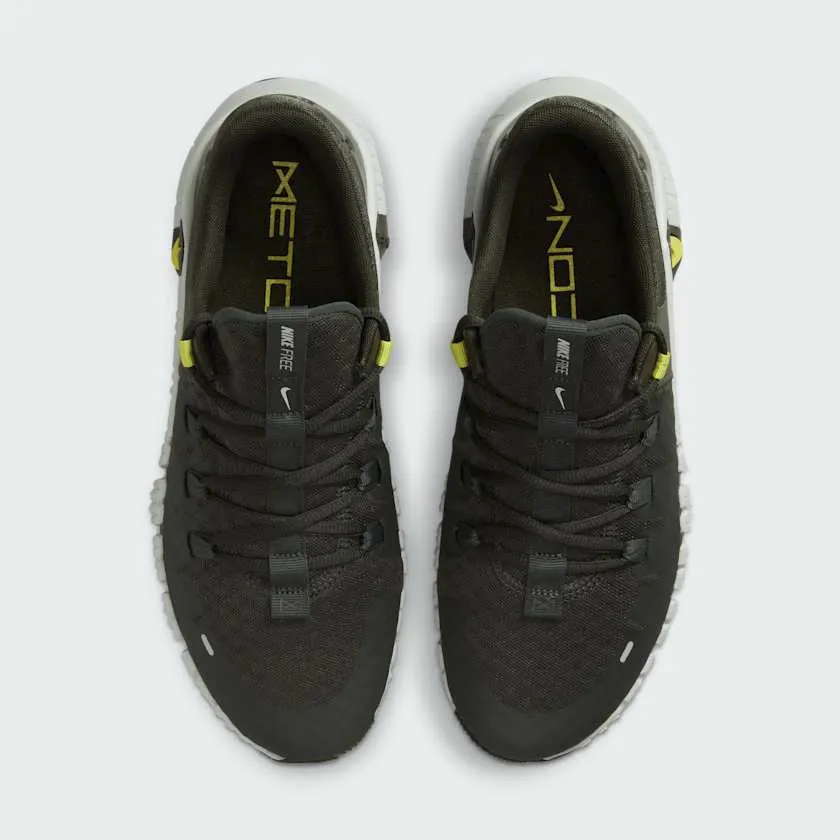 police - training running shoes maximalist Nike Free Metcon 5 Men's Green Training Shoes DV3949 300