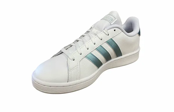 Adidas sneakers da donna Grand Court H00698 white-vismetallic campus