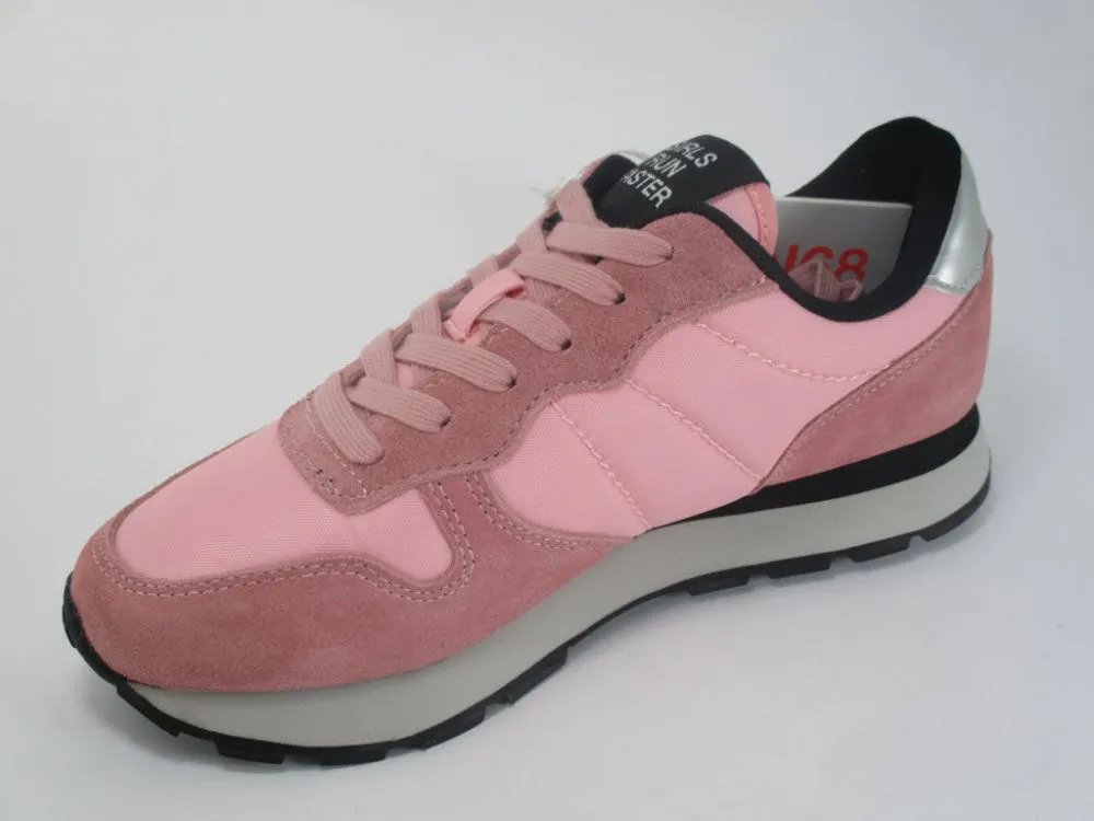 Racing performance Slip Resistant Lugs Sun 68 sneakers da donna Ally Solid Nylon Z29201 04 rosa