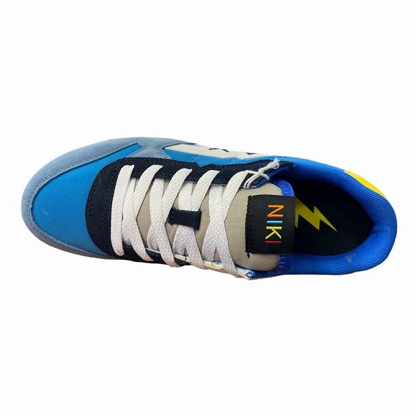 flexible outsole running shoes Amateur athlete Sun68 sneakers da ragazzo Boy's Niki Grazy Boy Z32321 56 avio