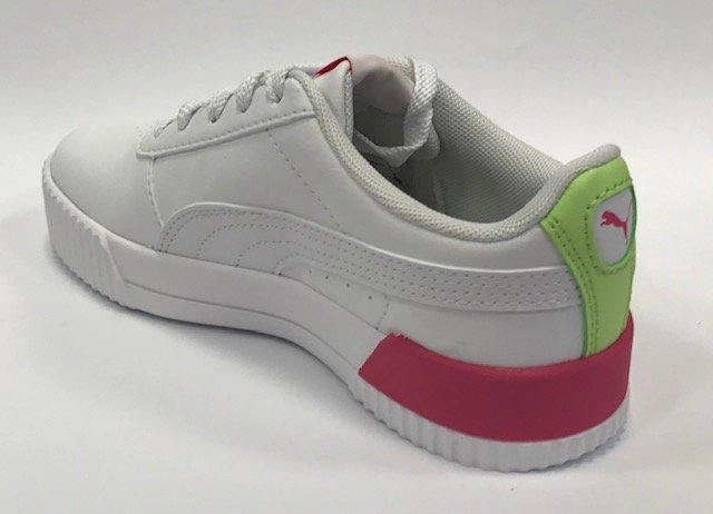 Hydraulic Heel Unit beach - running Puma sneakers da bambina Carina Vivid Ps 374696 01 white