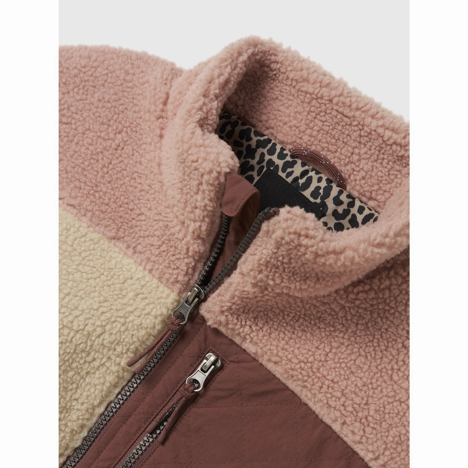 Name It Fog Monica Teddy Jacket Block Ultraviolet Protection Factor