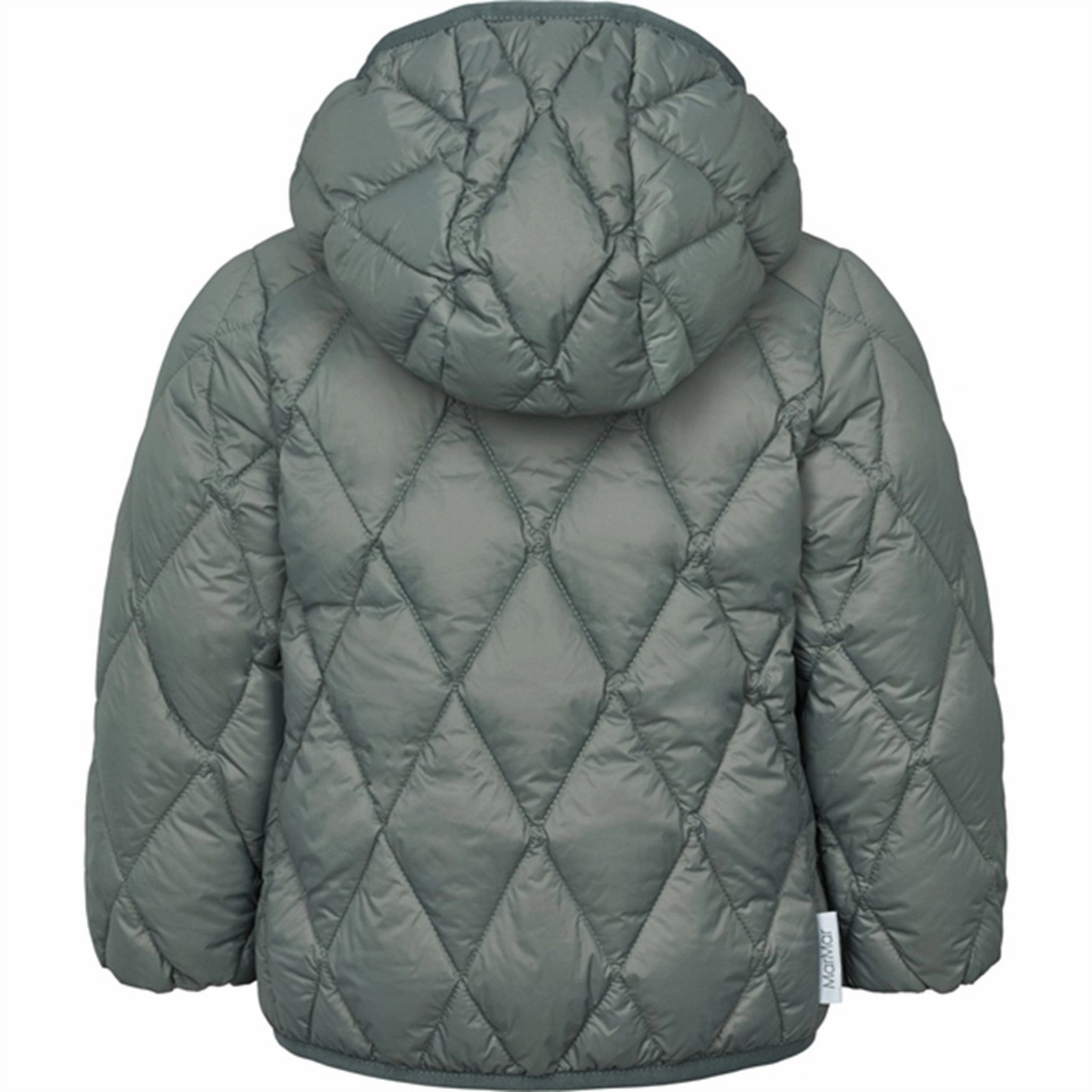 Urban Explorer Look Bonded Hemline MarMar Owen Light Puffer Down Jacket Greyish Green