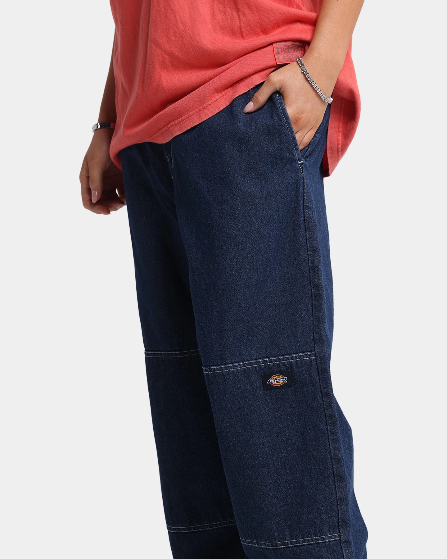 Dickies 82-283AU Denim Jeans Rinsed Indigo Comfort-First