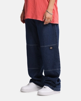 Wrinkle Free Fabric Relaxed Design Wear Dickies 82-283AU Denim Jeans Rinsed Indigo