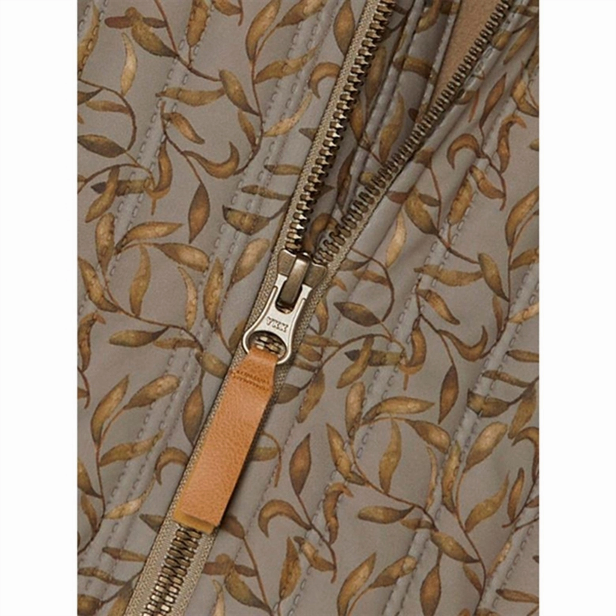 Soft Fleece Interior Lil'Atelier Chinchilla Lajuno Quilted Jacket AOP