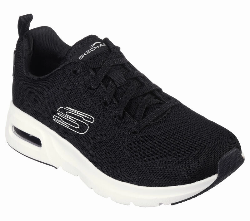 Performance running upcycled - material - feature shoes Skechers scarpa da ginnastica da donna Skech- Air Court Slick Avenue 149948/BKW nero bianco