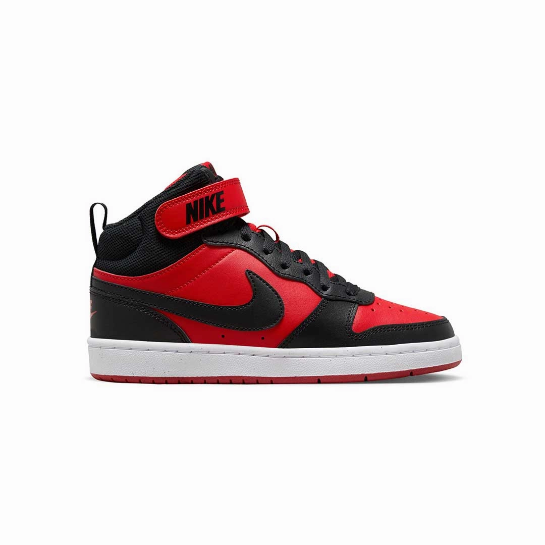 Nike - Kids' (Junior) Court Borough Mid 2 Shoes (CD7782 602) Torsional Stability Frame