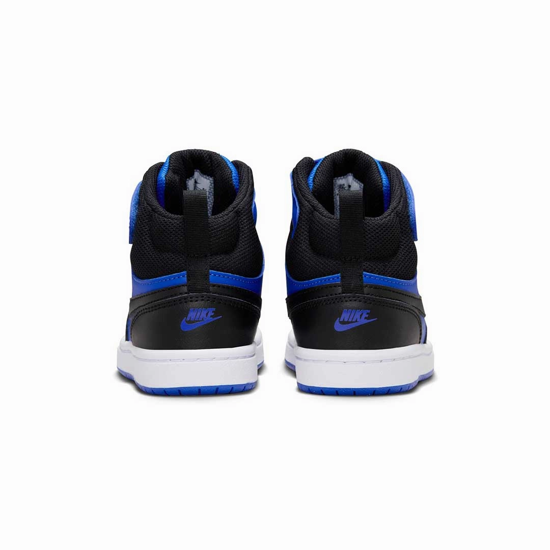 Nike - Kids' (Preschool) Court Borough Mid 2 Shoes (CD7783 404) Gel Infused Layer Unisex Appeal