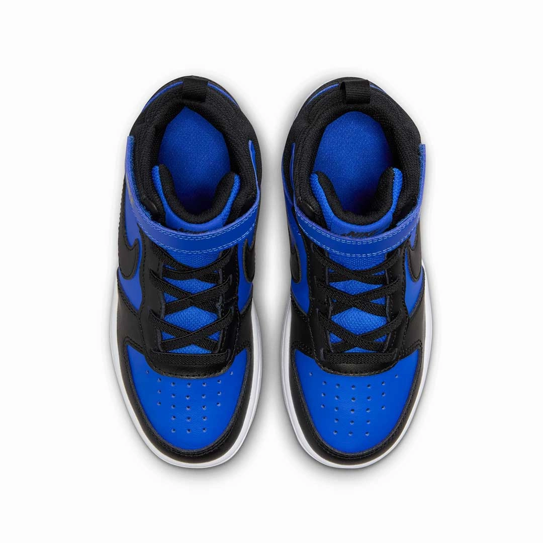 Nike - Kids' (Preschool) Court Borough Mid 2 Shoes (CD7783 404) Padded chic Bonded Seamless Construction