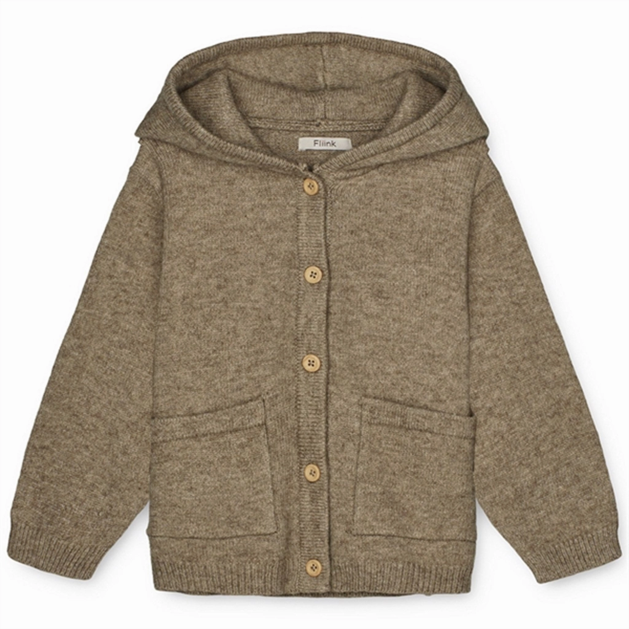 Fliink Fossil Benna Knit Jacket Layering Compatible Cut