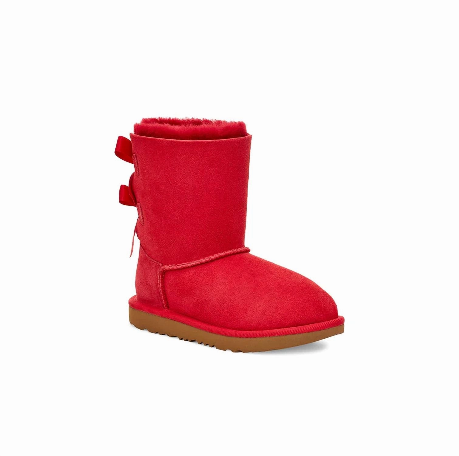 Kid's Bailey Bow Ii Boot In Ribbon Red Sneaker Fashion Optimal lining