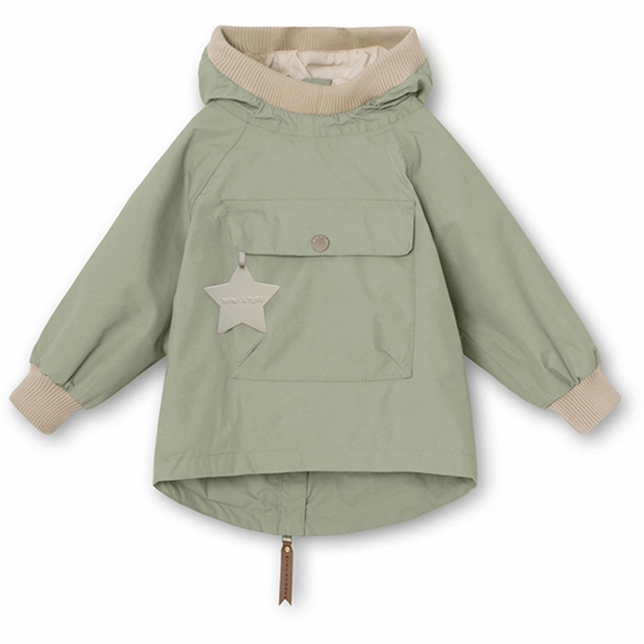 MINI A TURE Baby Vito Spring Anorak Desert Sage Shock Absorbent Padding