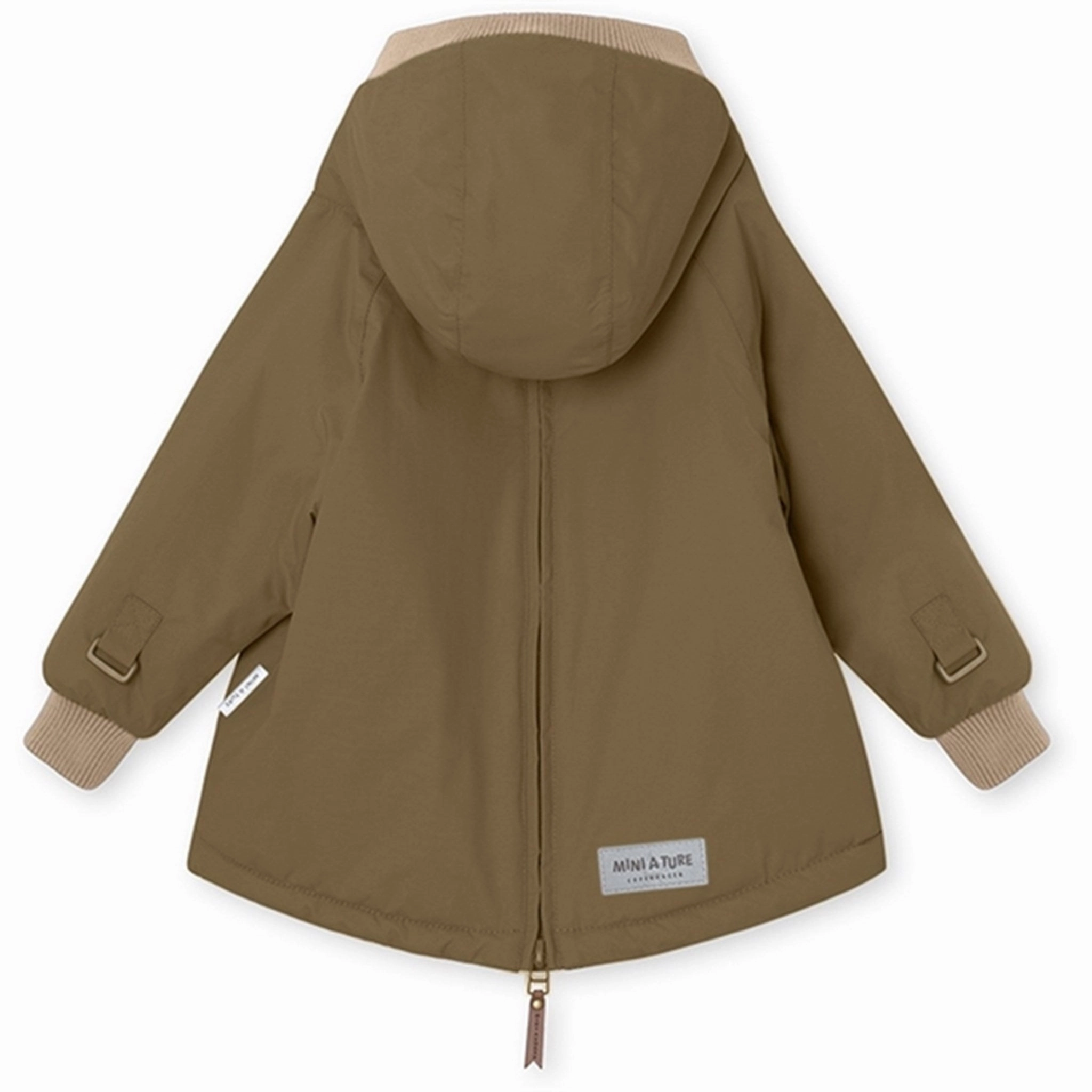 MINI A TURE Baby Wen Anorak Wood Seamless Stitching