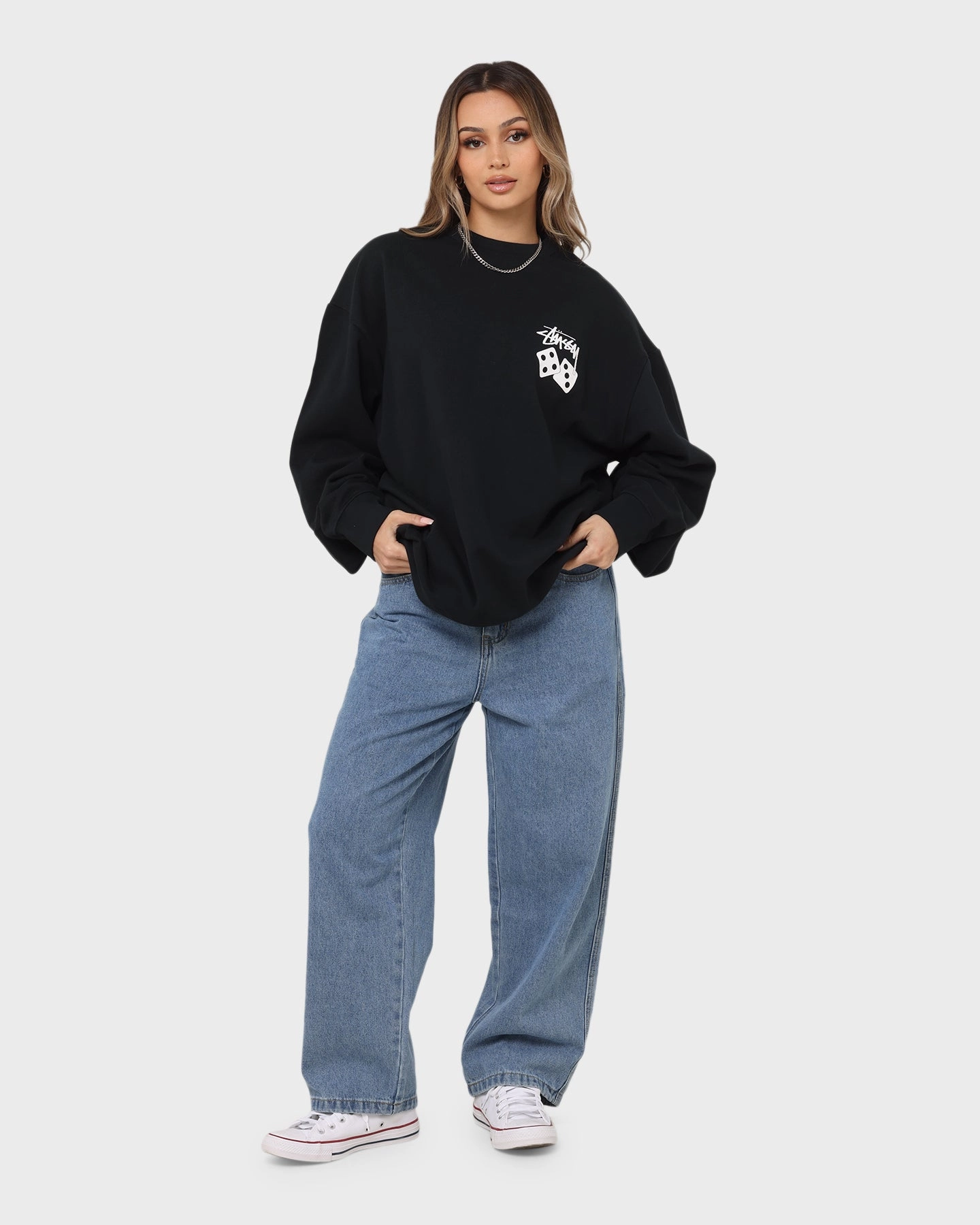 X-Large Bull Denim 91 Pants Mid Blue Stay Active slim fit