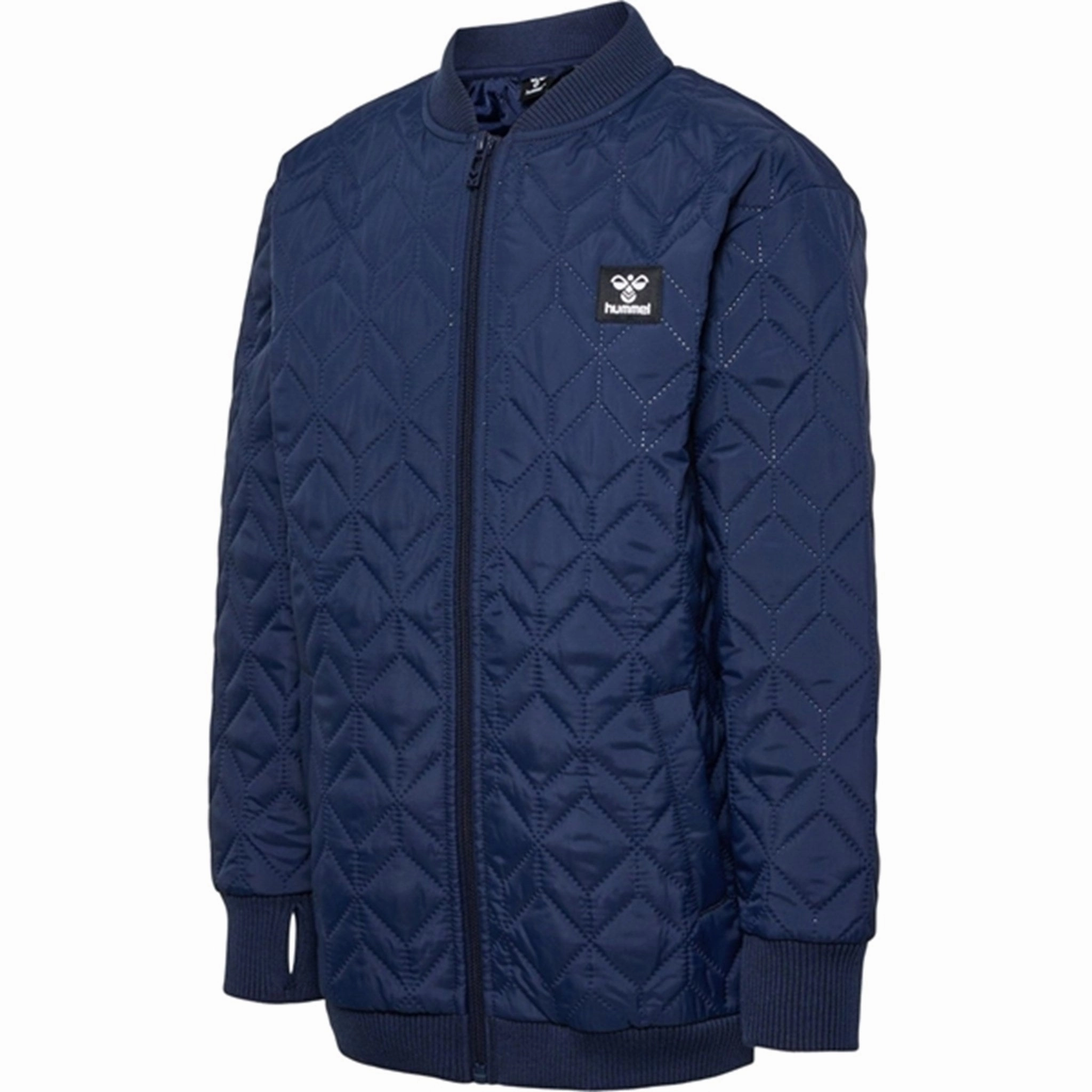 Hummel Cave Termojakke Black Iris Reflective details Refined Style