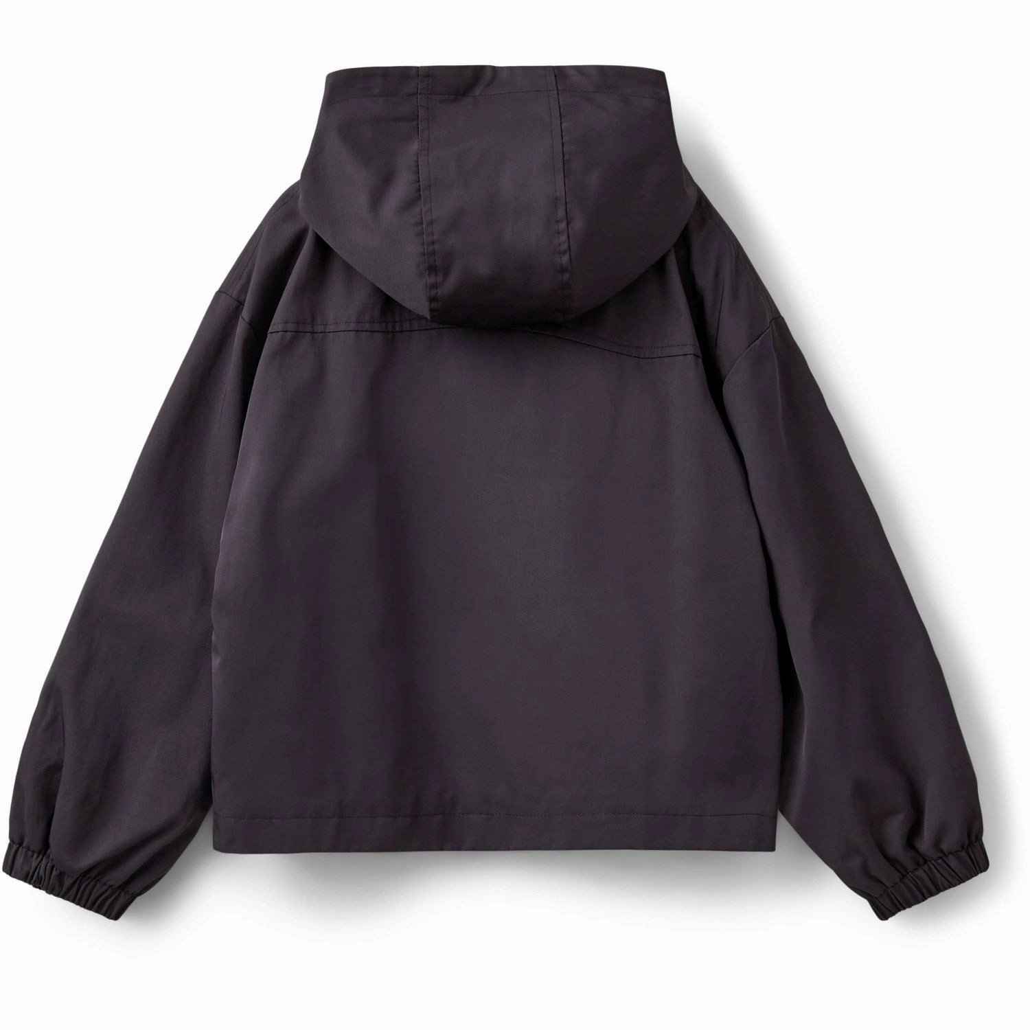 Sofie Schnoor Navy Blue Jacket Double Stitch Seams Microfiber texture