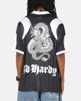 Ed Hardy Shinjuku Jersey Black Comfort Fit Design