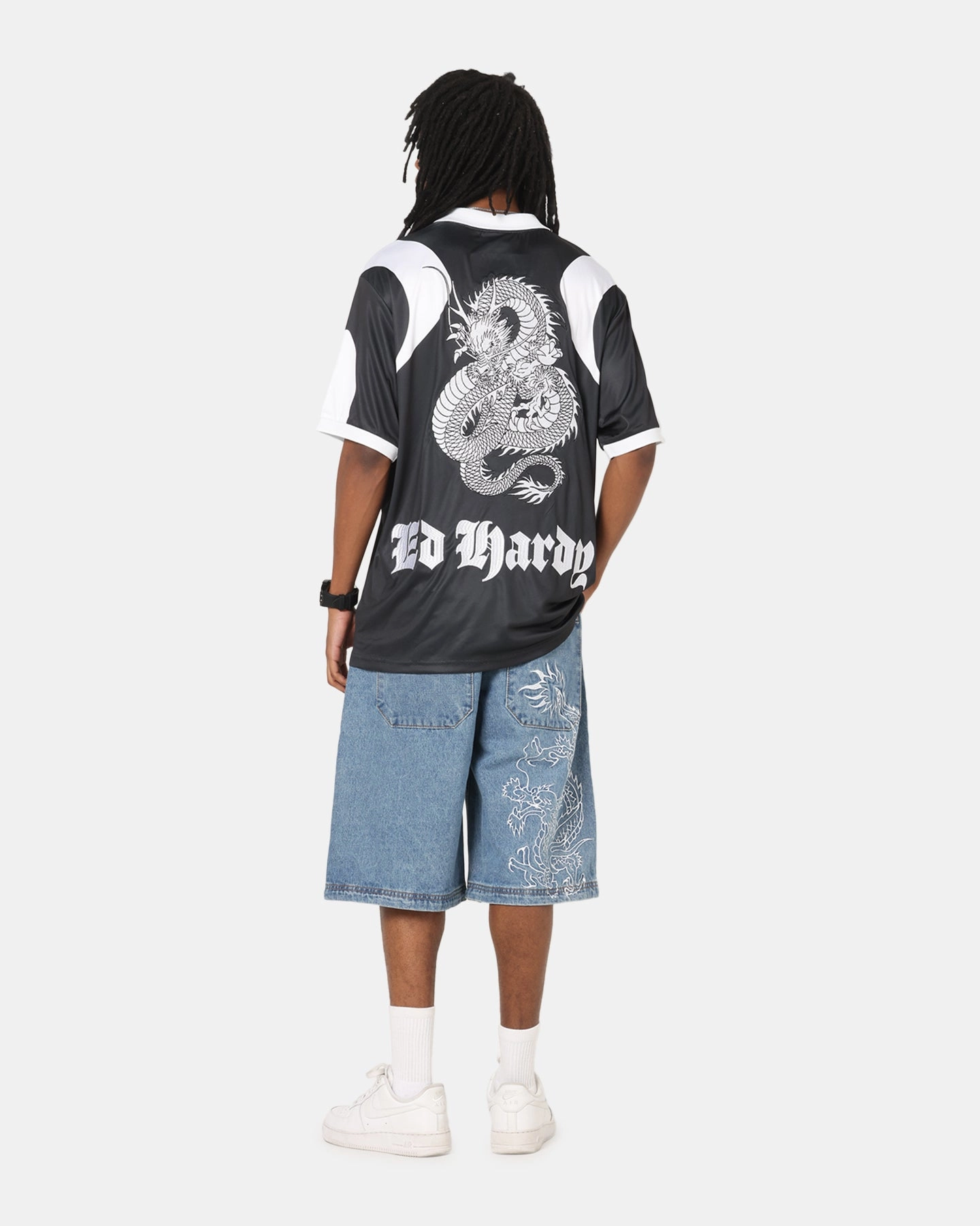Casual Performance Ed Hardy Shinjuku Jersey Black