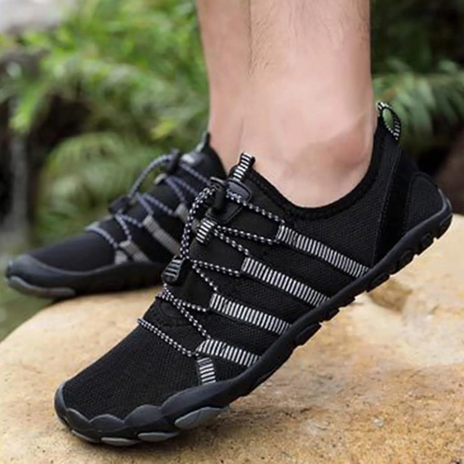 Aqua Shoes for Women Men Barefoot Quick Dry Water Shoes Beach Swim Pool Surf Hiking Kayaking Yoga Outdoor Sports Non Slip Footwear