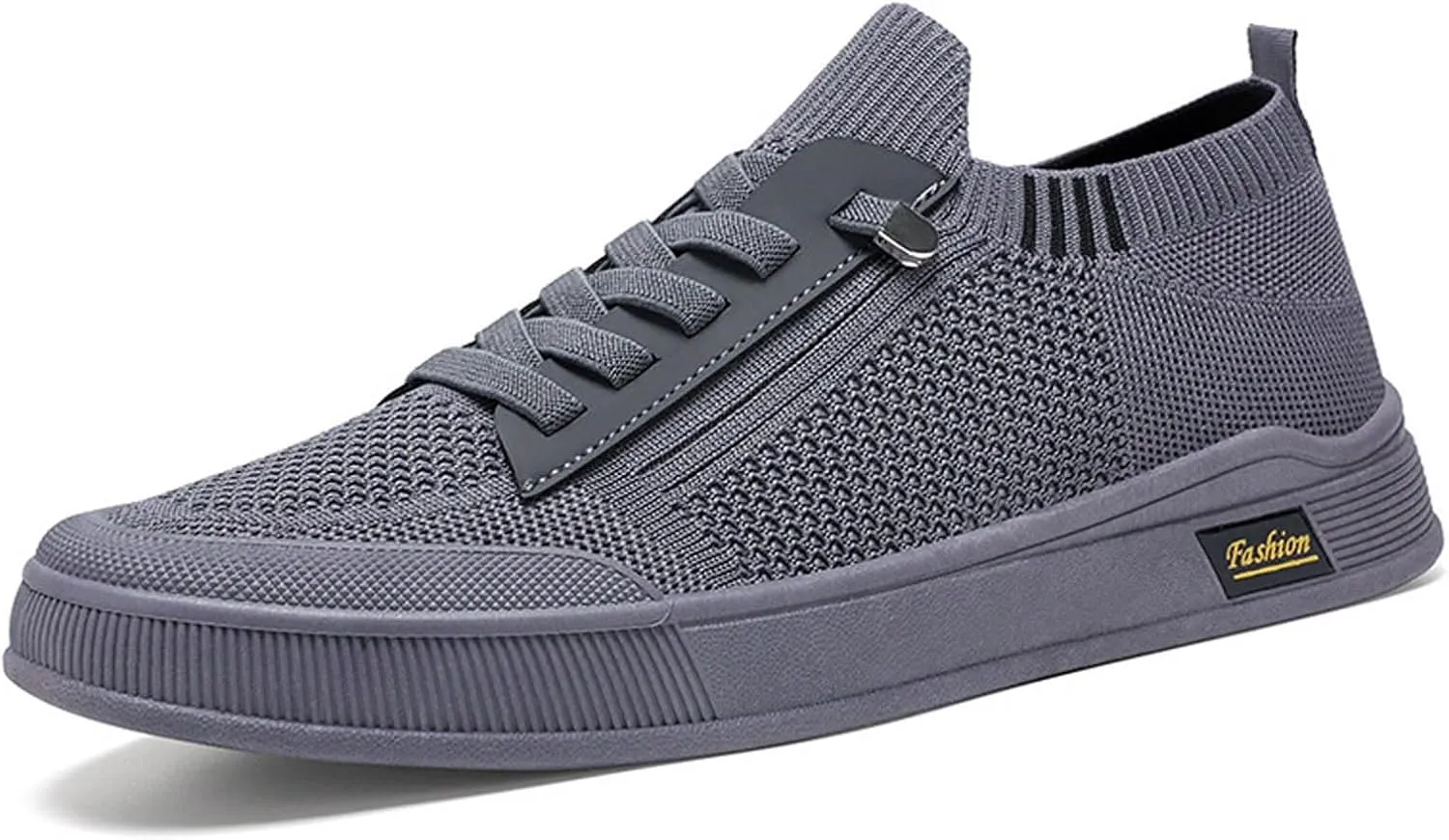 Arch Support Walking Shoes for Men Comfortable Lightweight Casual Walking Shoe Convenient Elderly Slip On Shoes