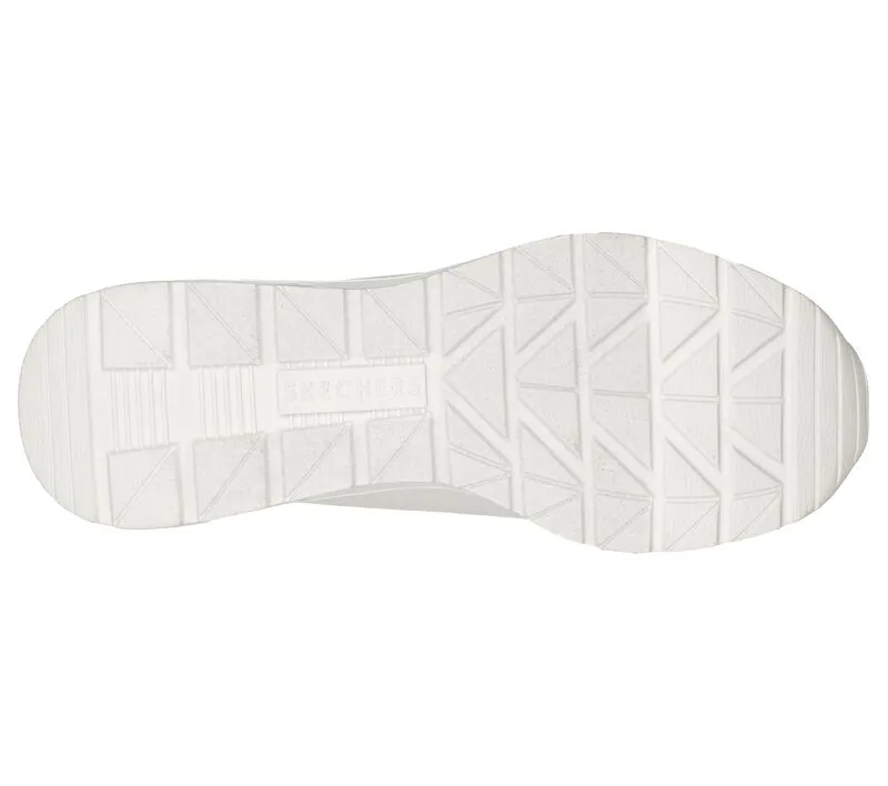 running in a martial arts studio shoes Skechers sneakers da donna Million Air Elevated Air 155401/WHT bianco