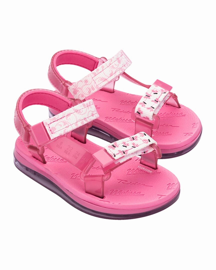Mini Melissa Papete   Rider Bugs BB Shoe Slip-resistant support Asymmetric Lacing