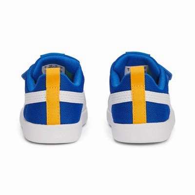 Marathon running Slip   On Design Puma sneakers da bambino in mesh traspirante Courtflex v2 V Inf 371759-14 victoria blue-white-zinnia