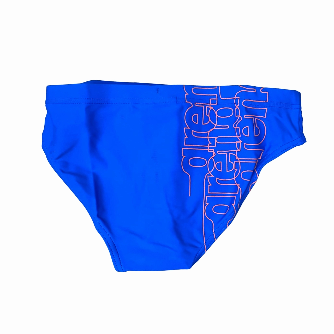 Comfort Waistband Swim Arena costume Slip da piscina da bambino 005105 890 blu-corallo