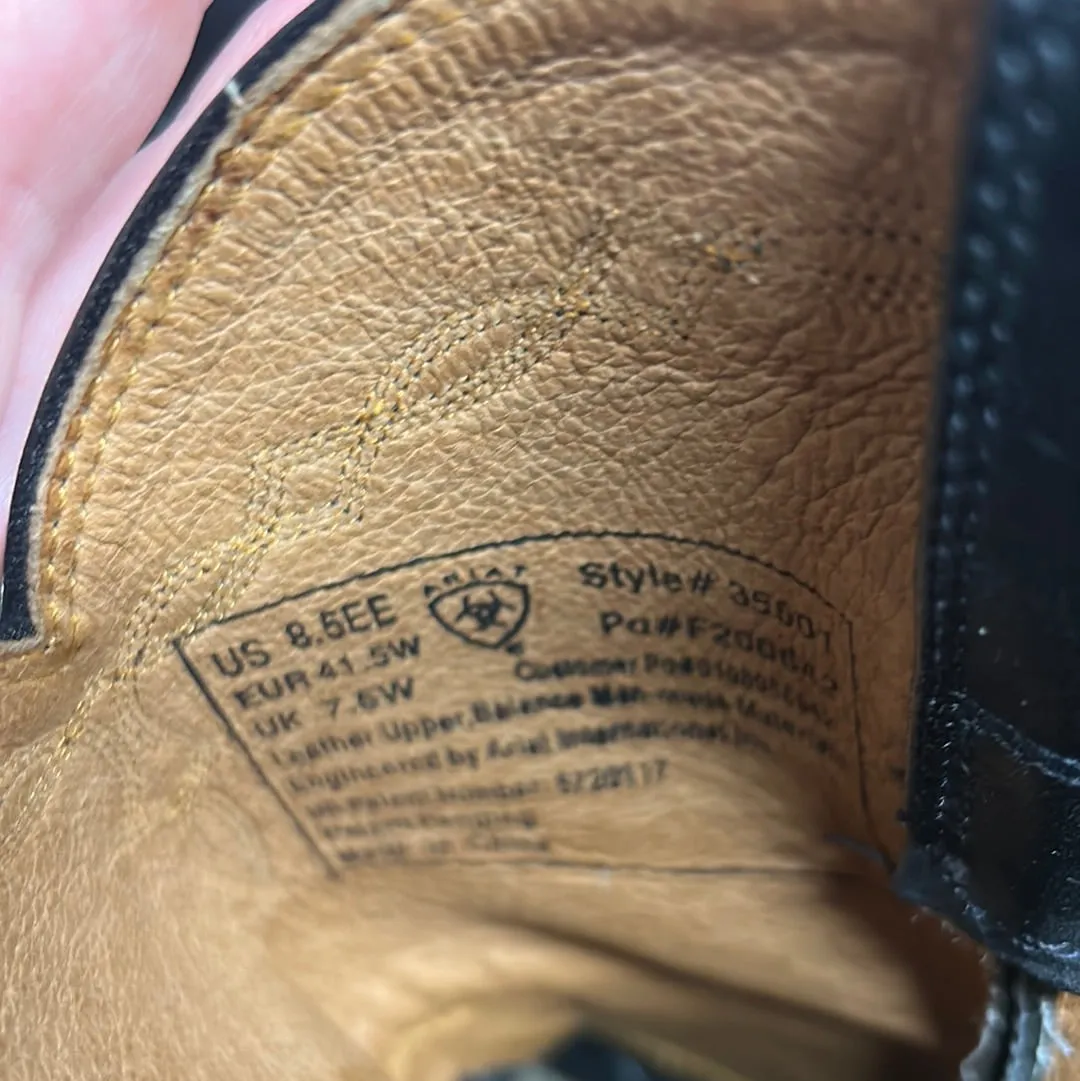 Ariat Black Boots Mens 8.5EE