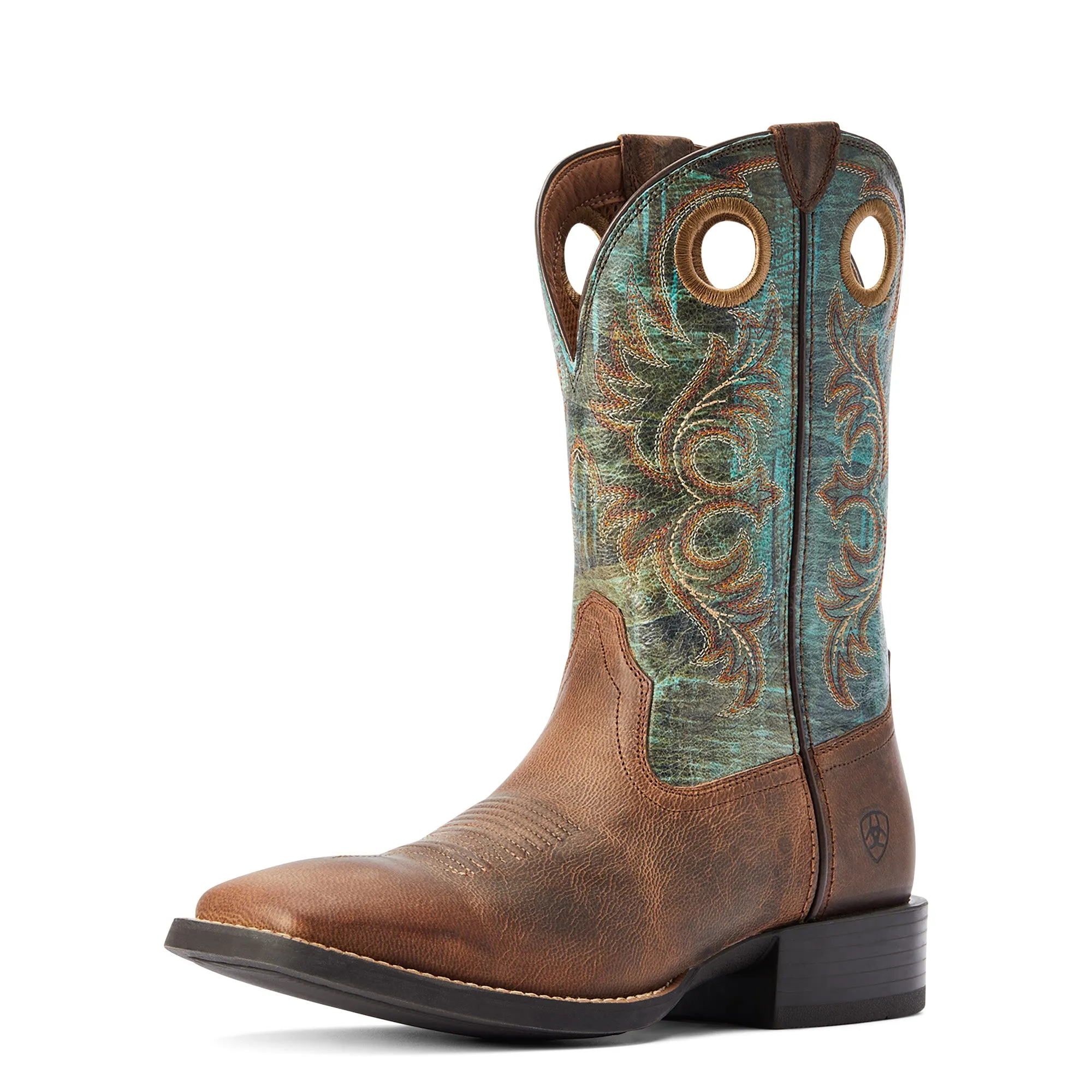 Ariat Loco Brown Sport Rodeo Cowboy Boot