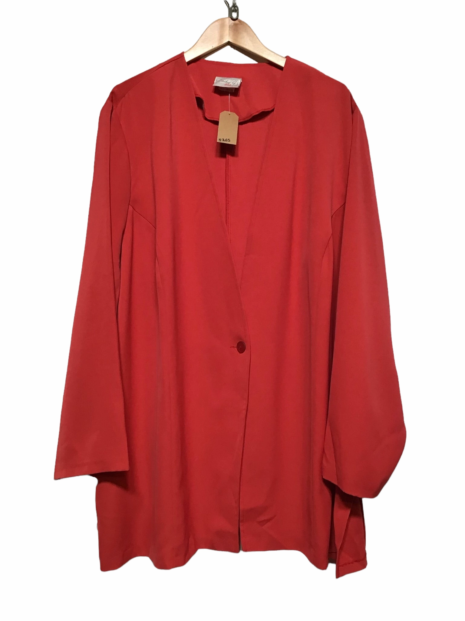 Seam Sealed All Purpose Outerwear Women??s Red Jacket (XL)