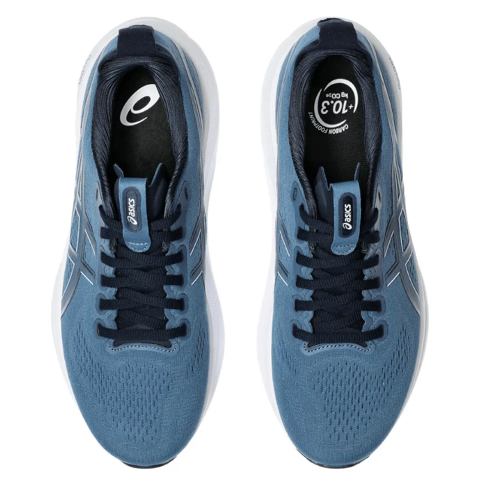 5K running shoes ASICS Men's GEL-KAYANO 32 Running Shoes in Winter Sea/Midnight AW25
