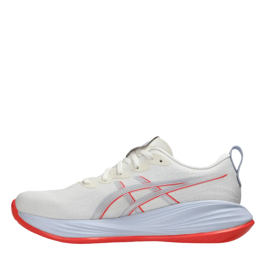 Foot Glide Tread Grip ASICS Women's GEL-CUMULUS 27 TOKYO Collection Running Shoes in Cream/Edo Purple AW25