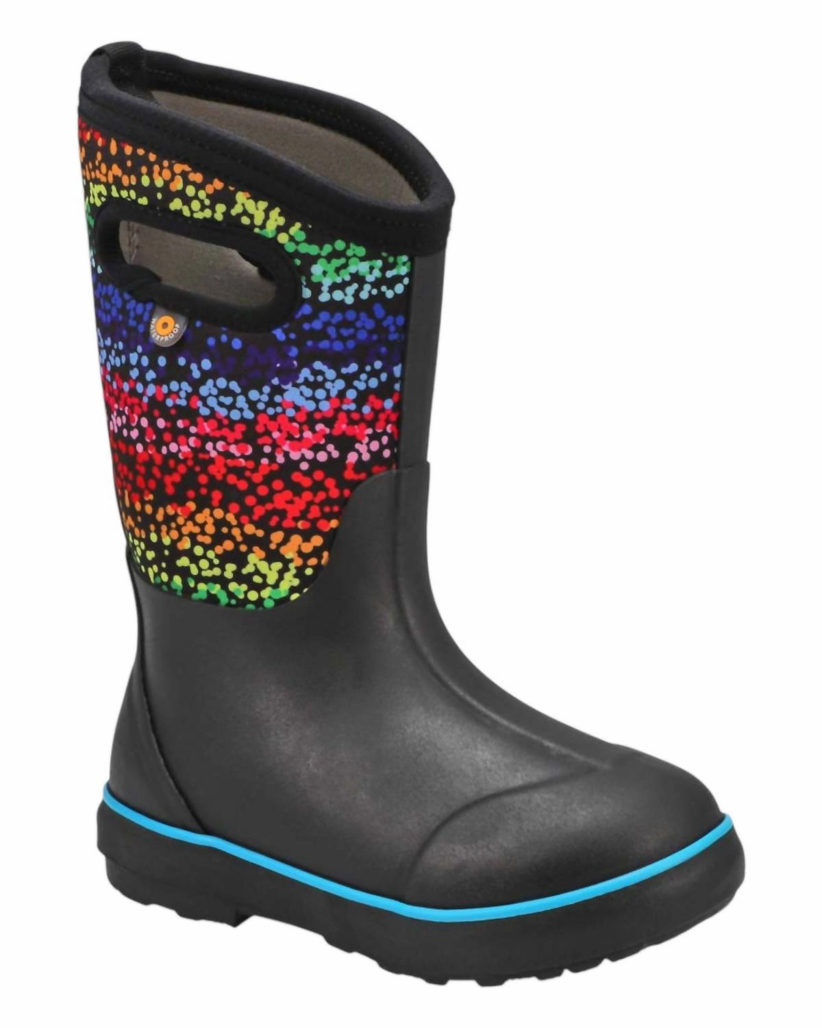 Girl's Classic Rainbow 2 Boots In Multi Foam Midsole Cushioning Twist Free Motion