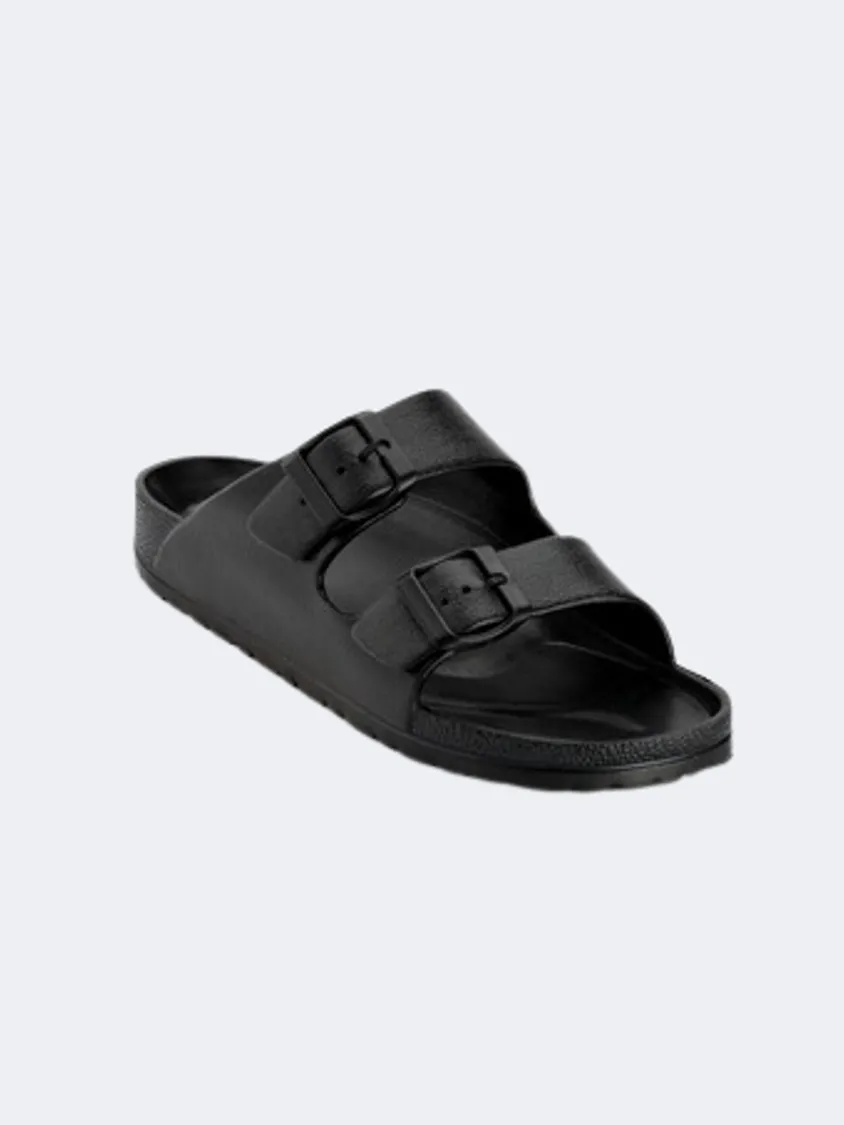 Ateneo Women Beach Slippers Black