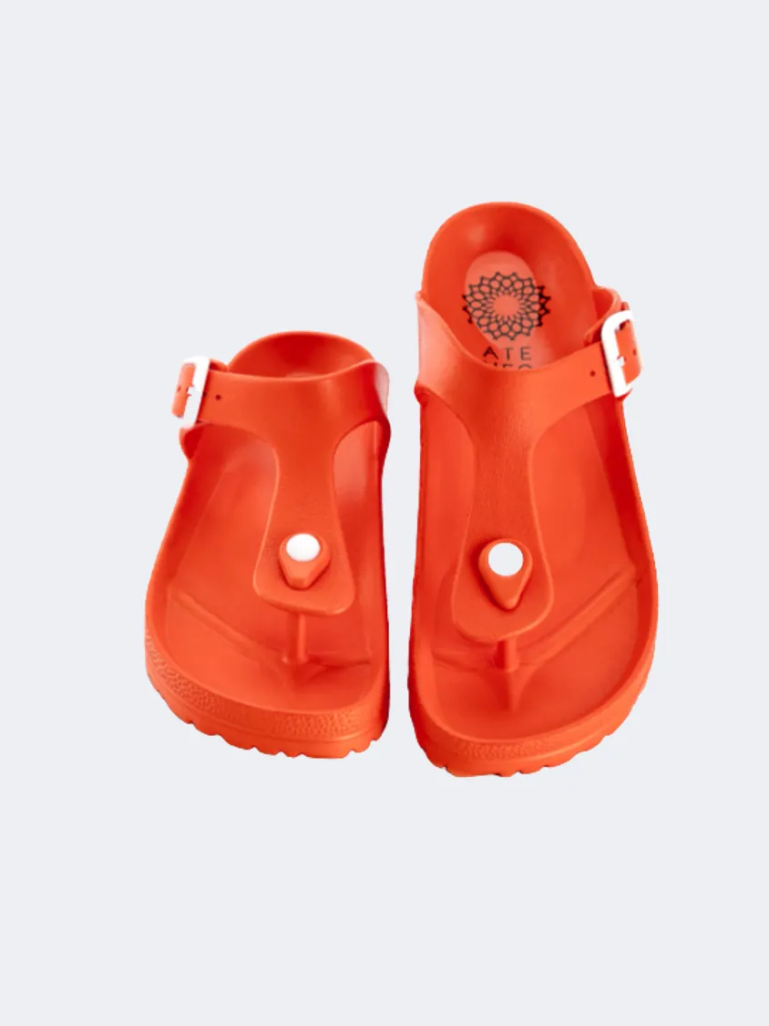 Ateneo Women Beach Slippers Orange