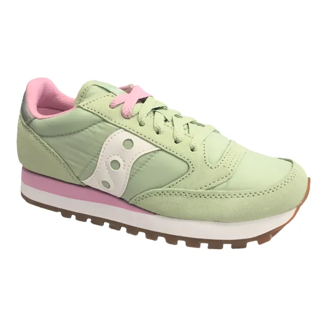 recycled shoes Saucony Originals sneakers da donna Jazz Original S1044-645 green-white