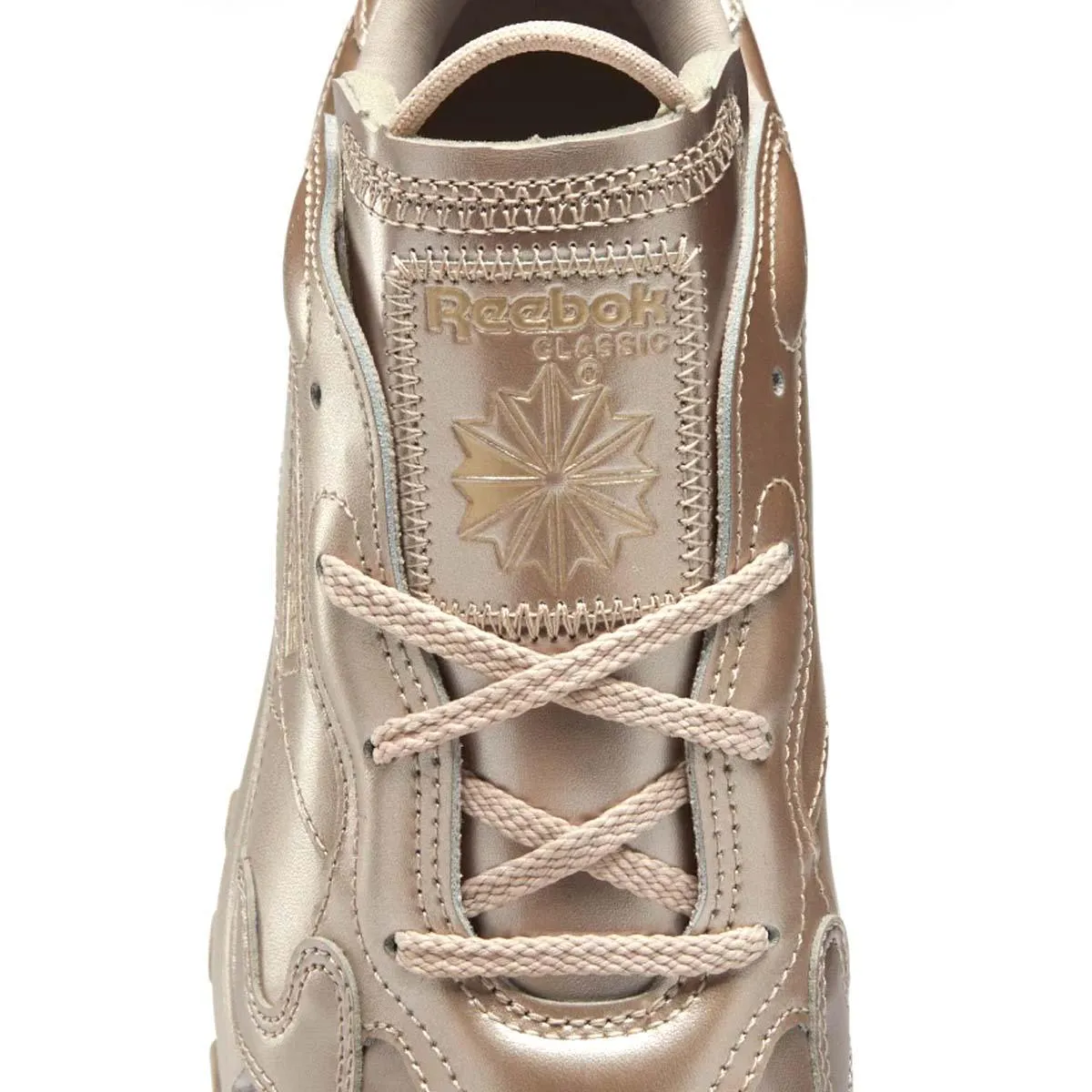   Cardi B Wmns Classic Leather 'Rose Gold' Structured sole Multi-functional materials