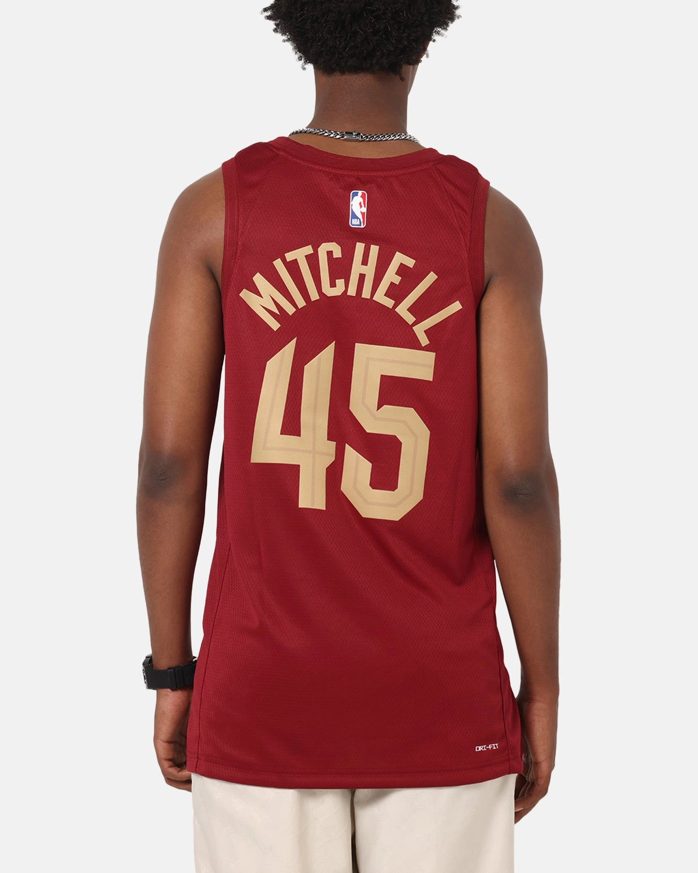 Classic Feel Nike Donovan Mitchell Cleveland Cavaliers #45 Icon Edition 2022/23 Nike Dri-Fit NBA Swingman Jersey Team Red
