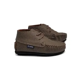 ATLANTA MOCASSIN Earth Saffiano  First Walker-073