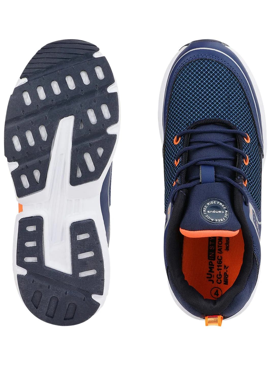 ATOM Blue Child Running Shoes