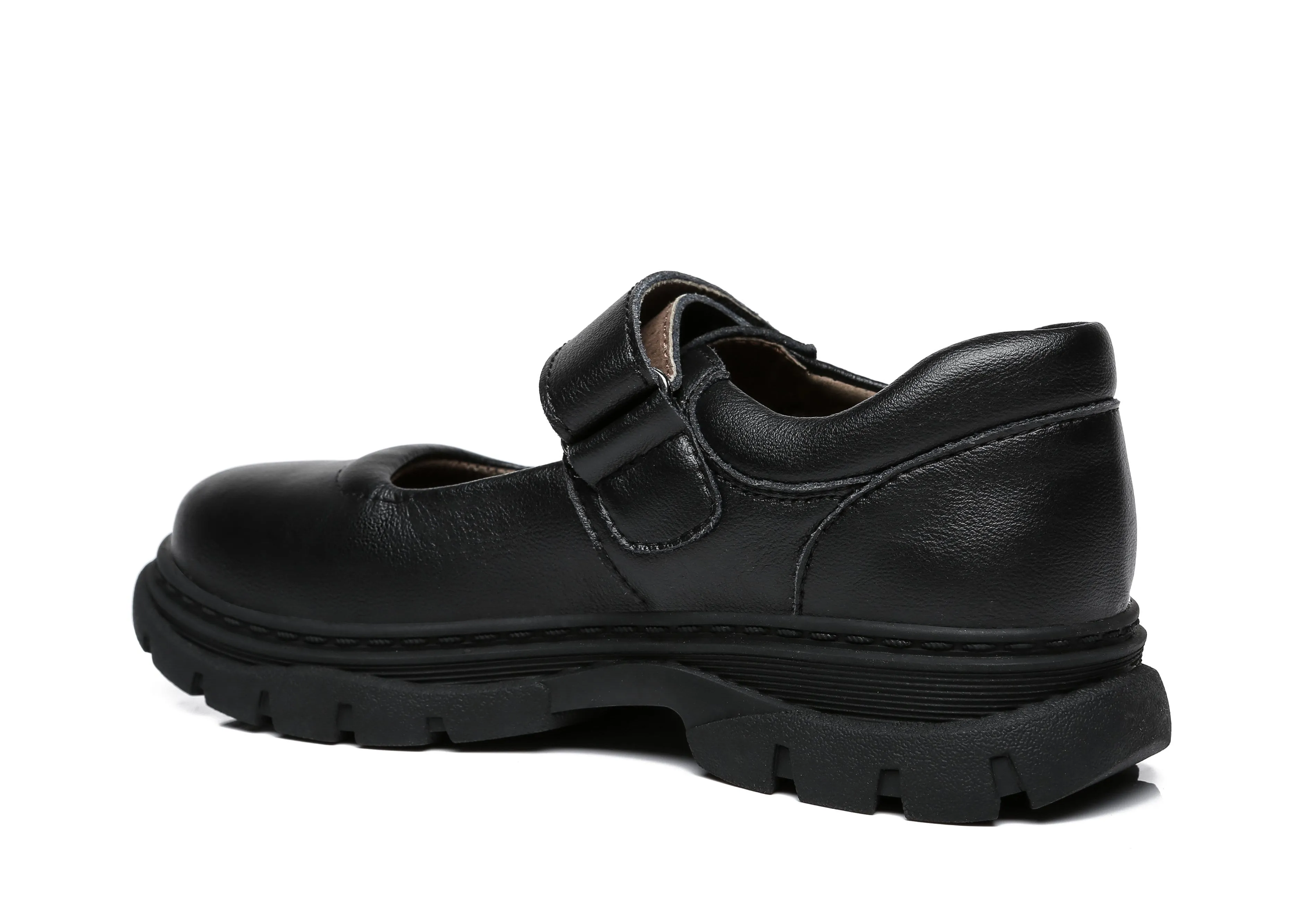 Australian Shepherd® Kids Leather School Shoes Chris with Removable Insole
