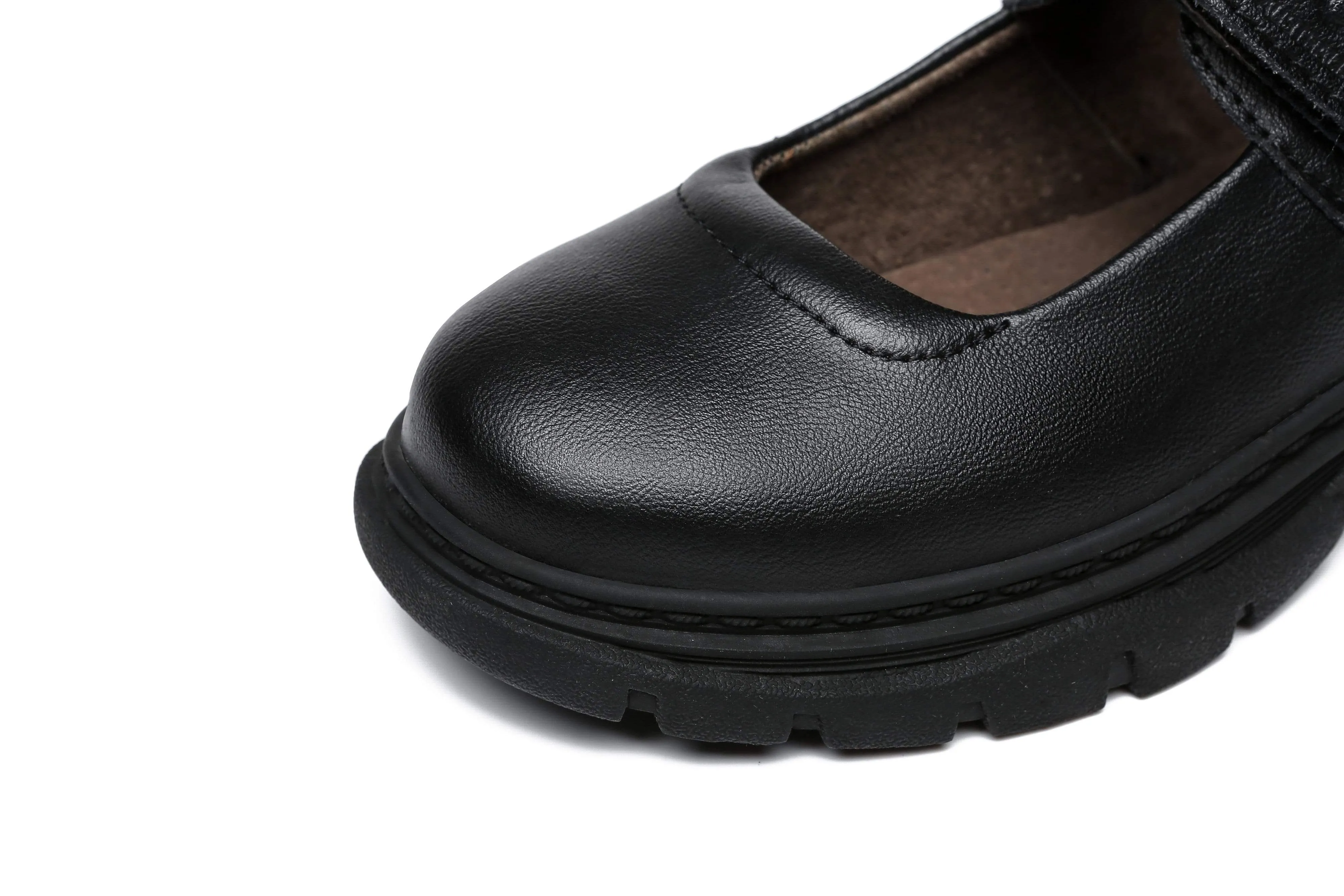 Australian Shepherd® Kids Leather School Shoes Chris with Removable Insole