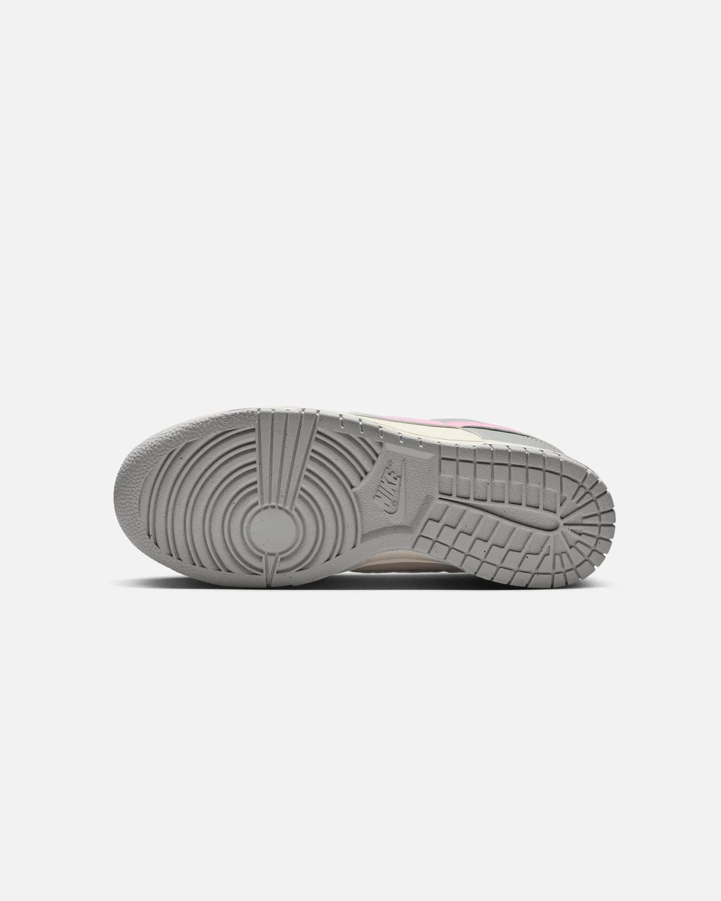 Nike Women's Dunk Low Next Nature Smoke Grey/Pink Rise foot - fatigue - reduction