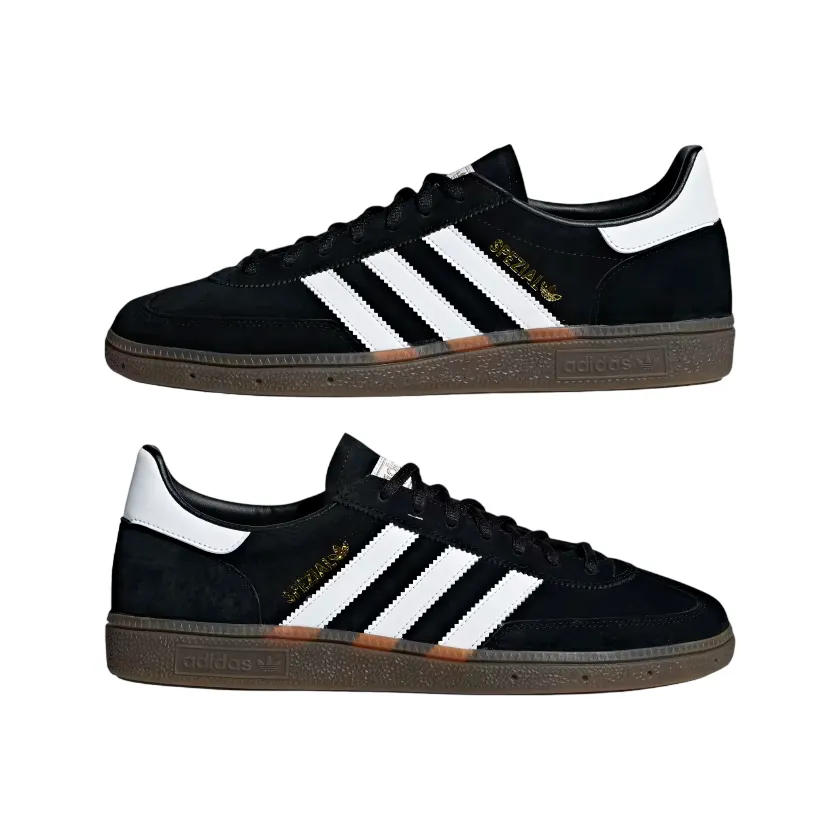 Comfortable Tongue Anatomic Toe Box Shape Adidas Originals scarpa sneakers da adulto Handball Spezial DB3021 nero-bianco