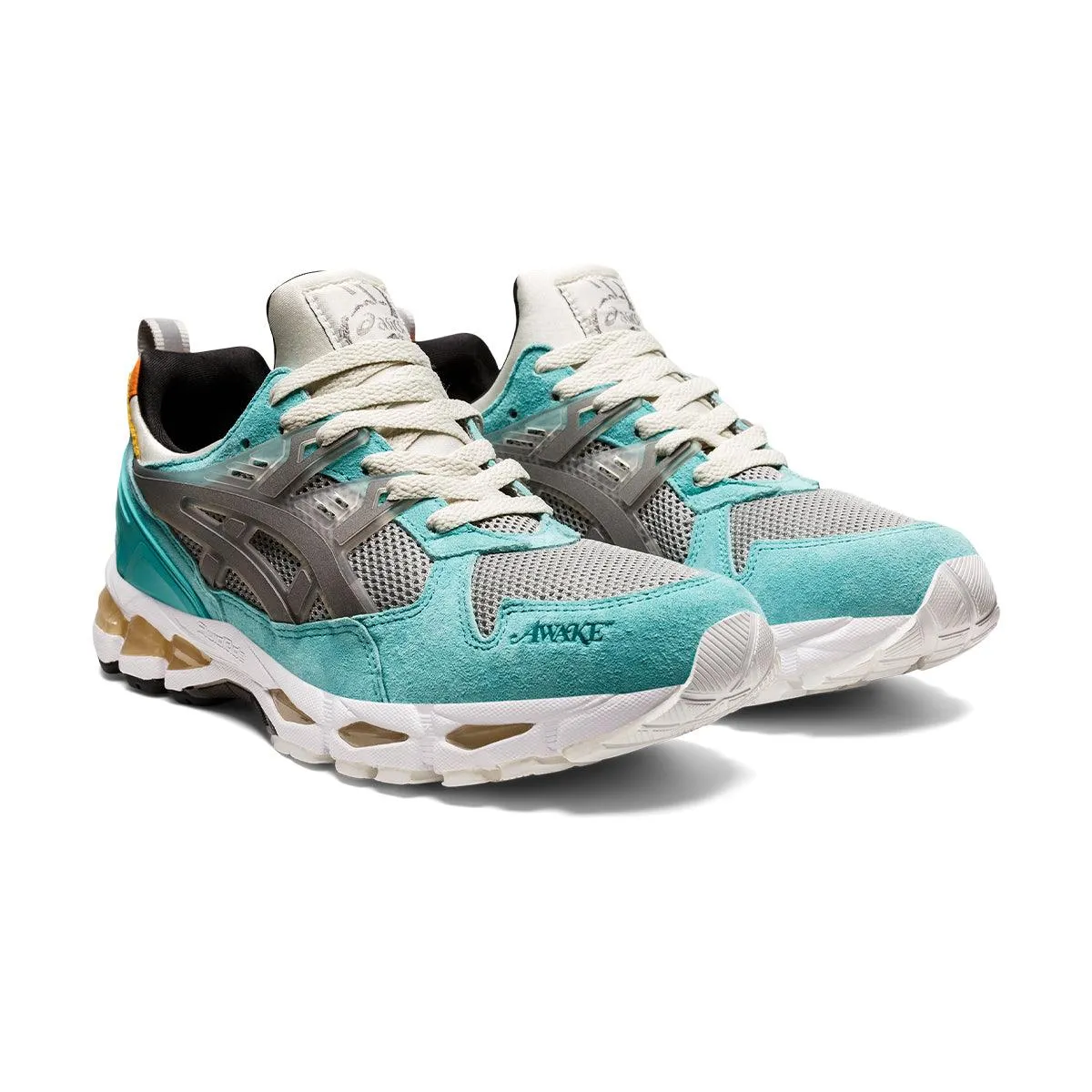   Awake NY GEL-Kayano 21 'Teal' Slip On Mechanism