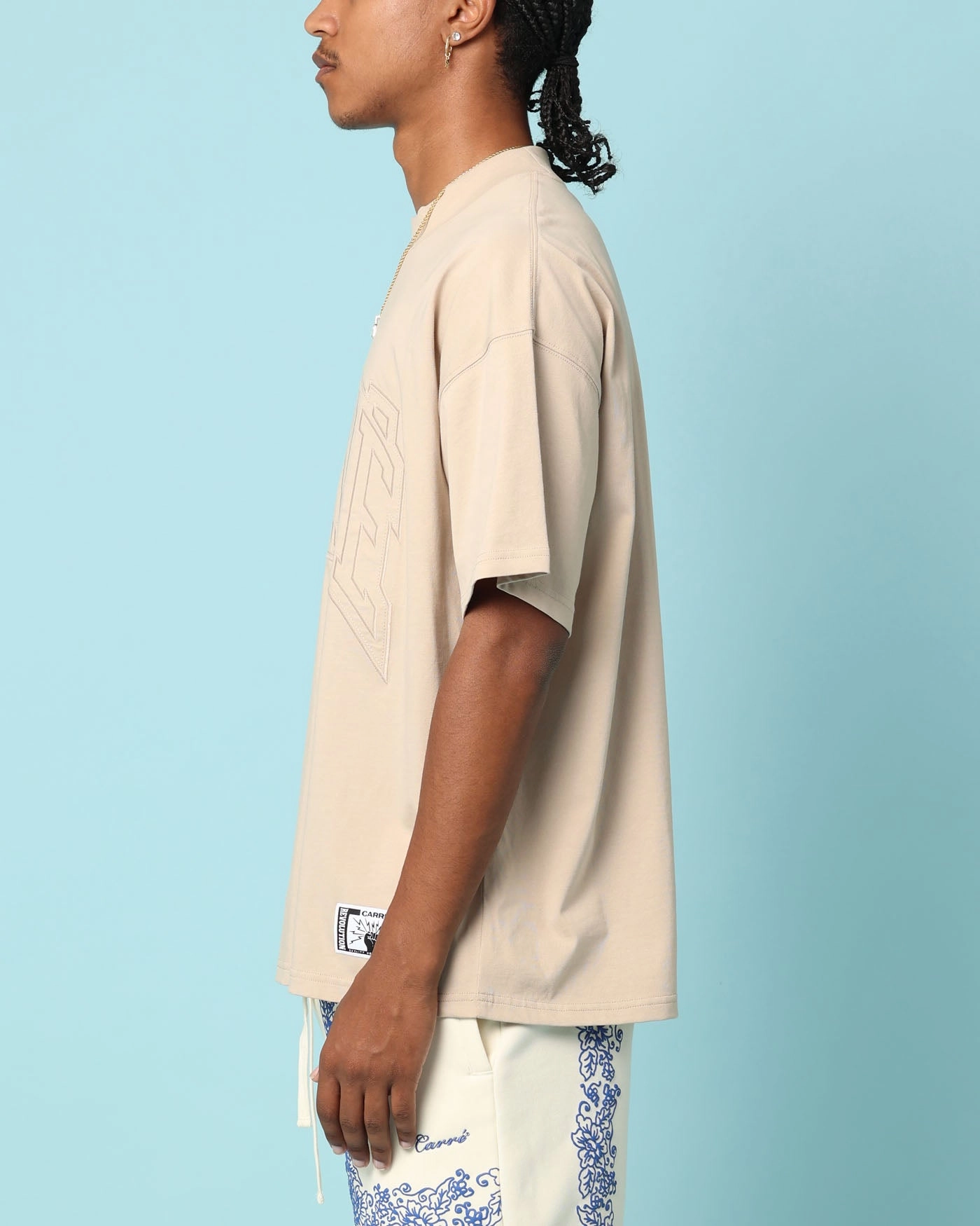 Carr?? Construct Oversized T-Shirt Stone TaglessDesign