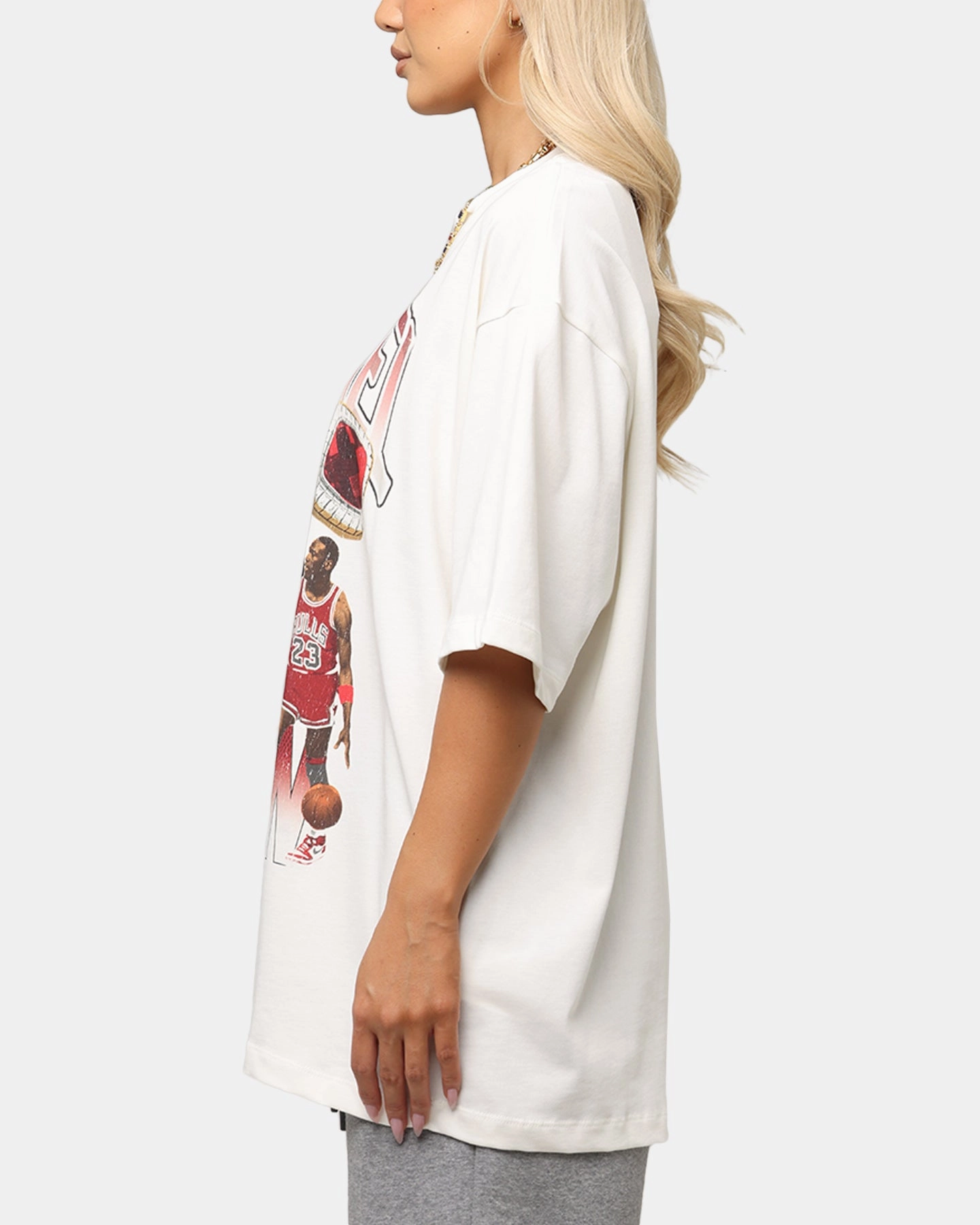 athletic style Jordan Jumpman Flight Essentials Graphic Oversized T-Shirt Sail
