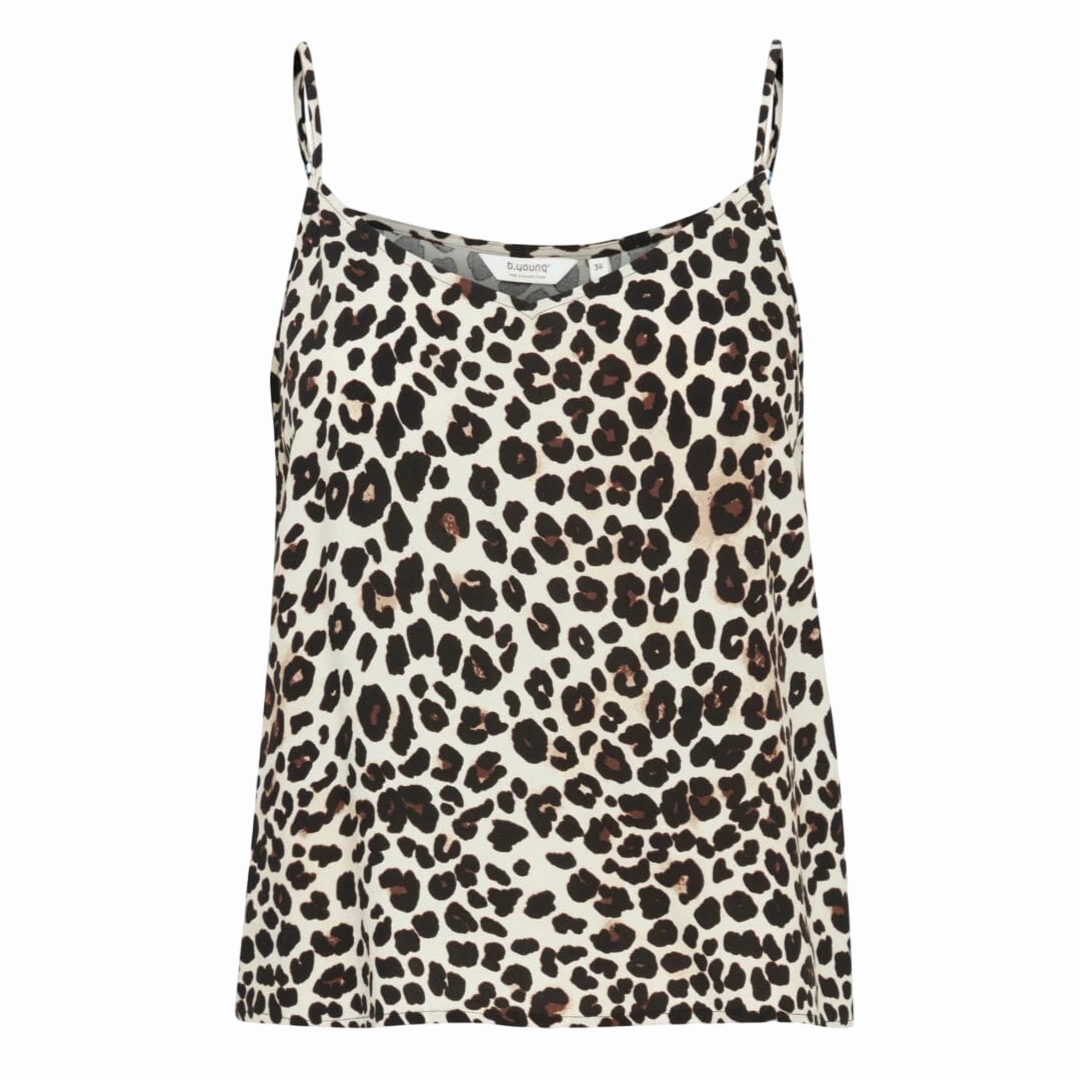 b.young camicetta da donna Bymmjoella 20811212 202956 nero leopardato rental